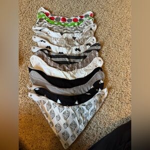 Lot of 13 bandana bibs